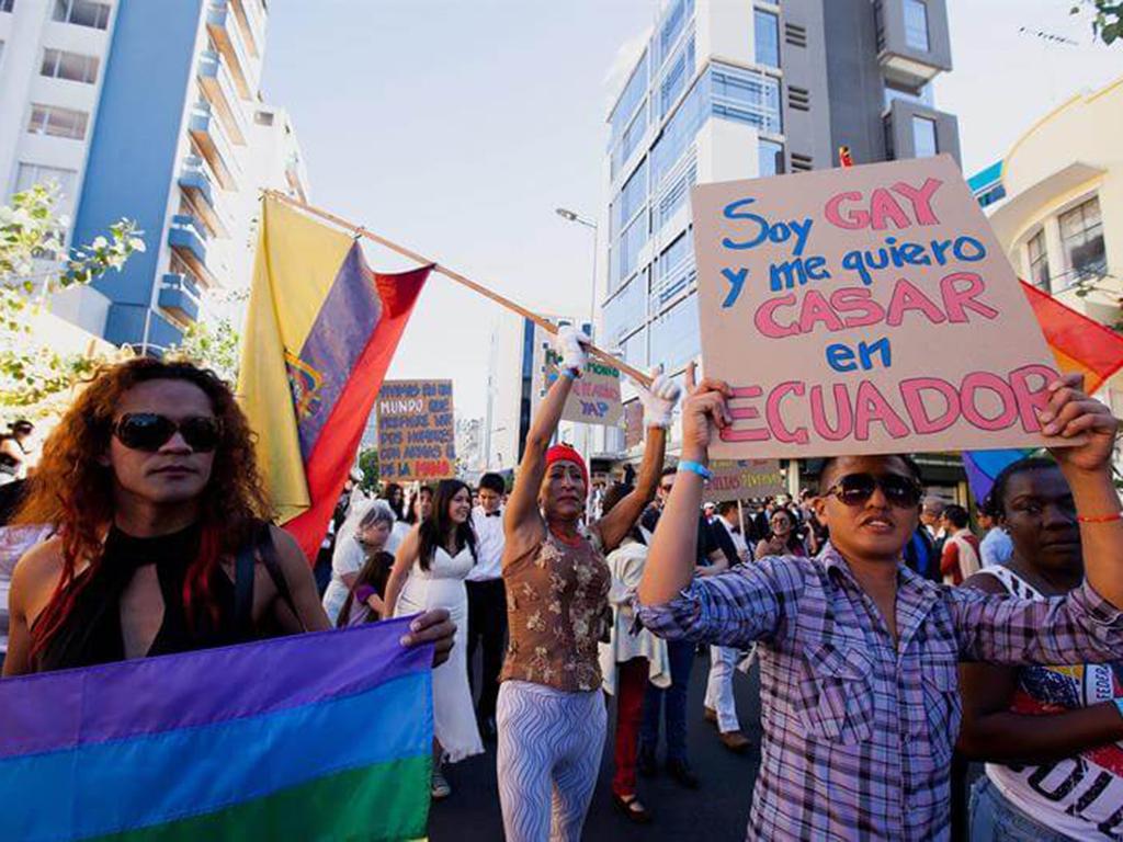 Se celebró el primer matrimonio LGBT en Ecuador