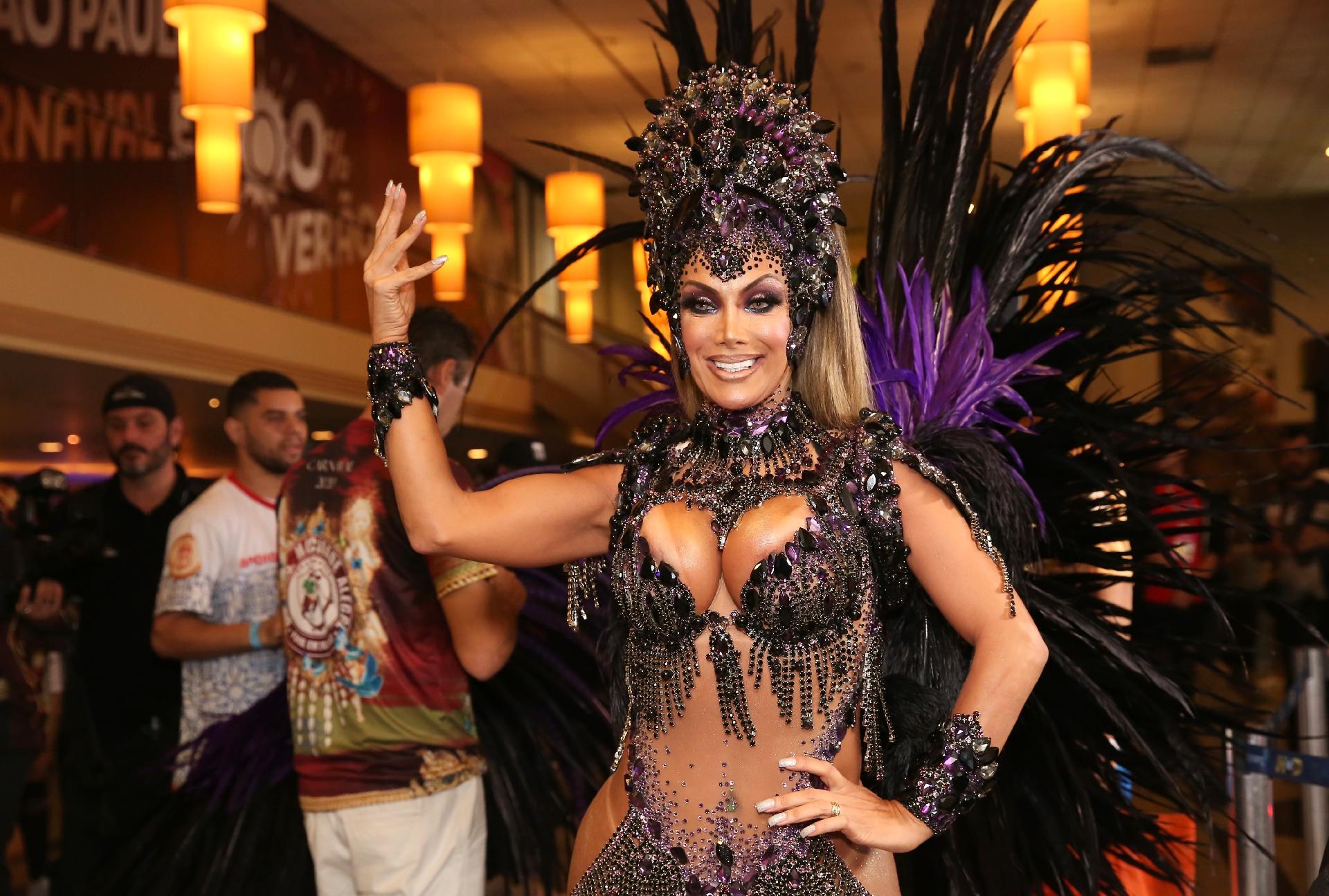 Camila Prins, la primera «madrina» trans en el Carnaval de Brasil