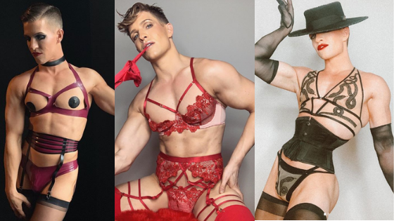 Jack Dupree demuestra que la lencería no tiene género