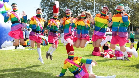 Australia celebra carnaval lgbt+ libre de covid-19