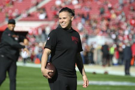 Katie Sowers alza la voz y defiende a los deportistas trans estadounidenses