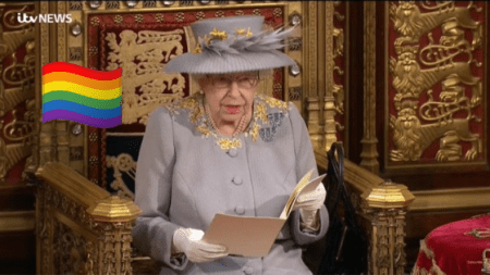 Reina Isabel II anunció prohibición de Terapias de Conversión en Reino Unido