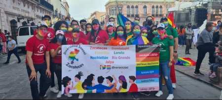 Zacatecas realiza su 19 Marcha del Orgullo LGBT+