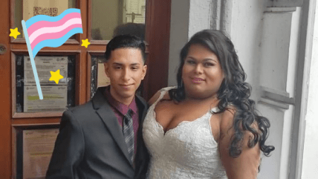 Ismael y Nicole, la primera boda trans en el Registro Civil de Veracruz