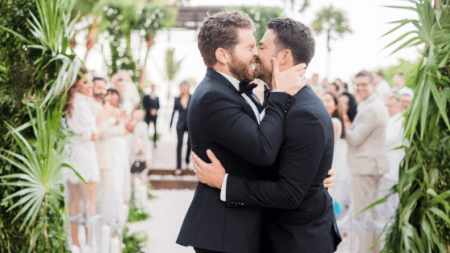 Jonathan Bennett y Jaymes Vaughan se dieron el «Sí» en Cancún