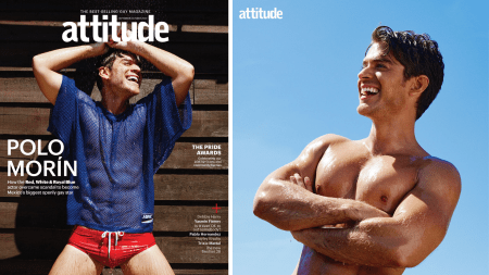 Polo Morín protagoniza portada de revista lgbt+ en Reino Unido
