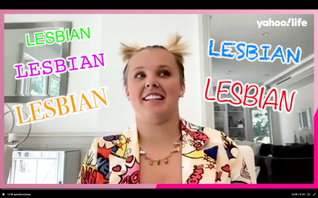 Jojo Siwa y el «disgusto» a la palabra lesbiana