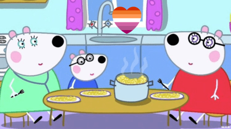 «Peppa Pig» muestra su primera familia lesbomaternal