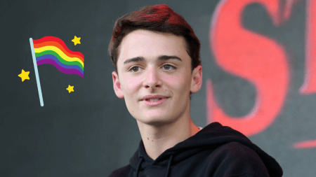 Noah Schnapp sale del clóset