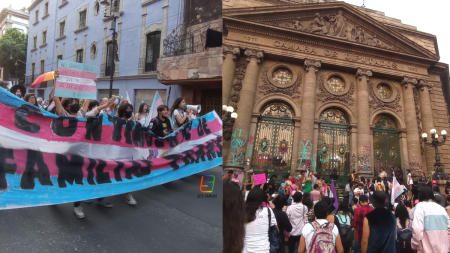 Salen a las calles de la CDMX identidades trans no binarias en el 31M