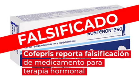 Cofepris alerta sobre testosterona falsa