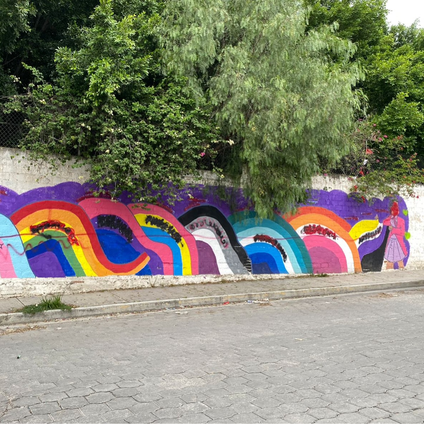 Censuran Mural lgbt+ en Puebla